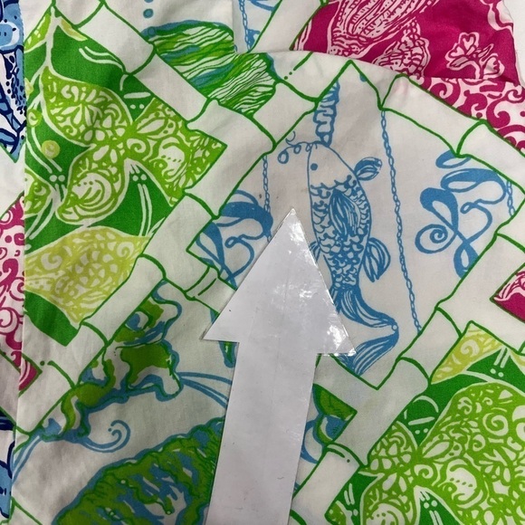 Lilly Pulitzer Callahan costal cotton shorts size 2 - Picture 5 of 10